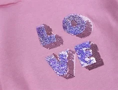 Name It cashmere rose paillet sweatshirt